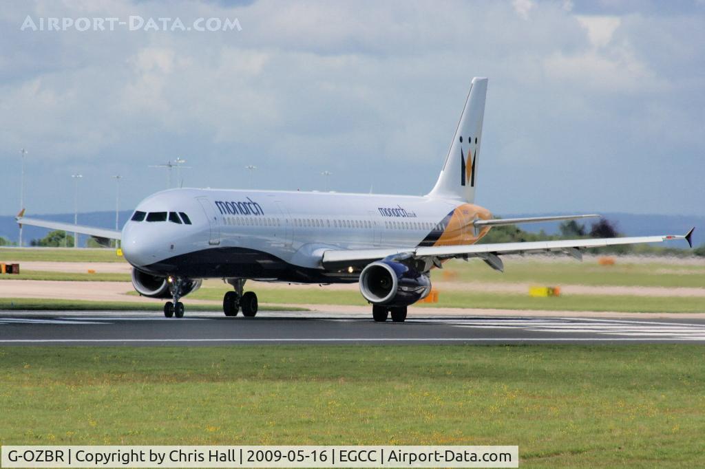 G-OZBR, 2002 Airbus A321-231 C/N 1794, Monarch