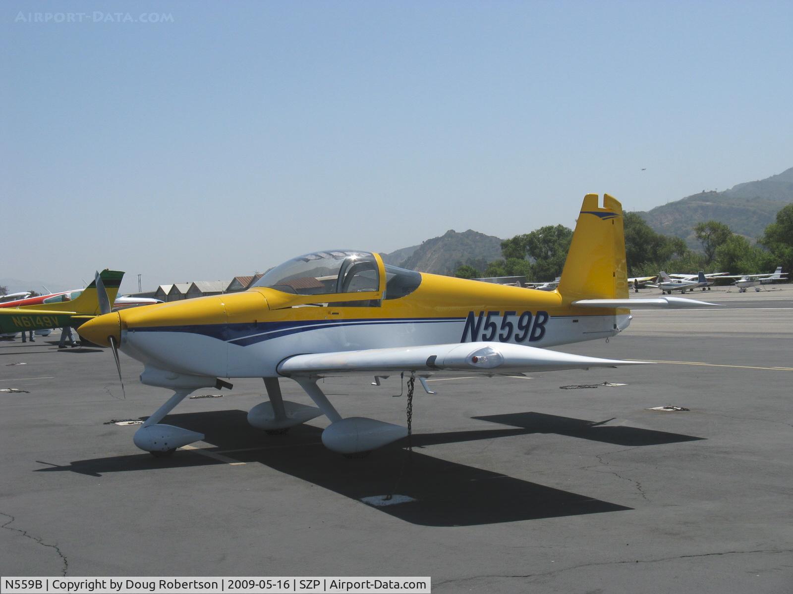 N559B, Vans RV-9A C/N 91675, 2008 Oliver VAN's RV-9A