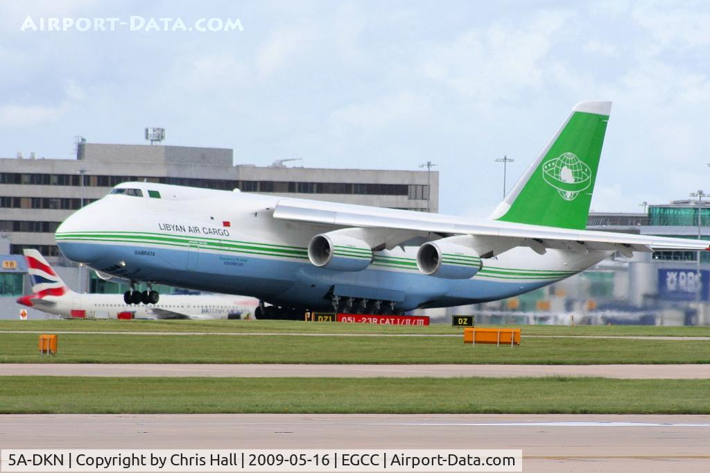 5A-DKN, 1994 Antonov An-124-100 Ruslan C/N 19530502762, Libyan Air Cargo