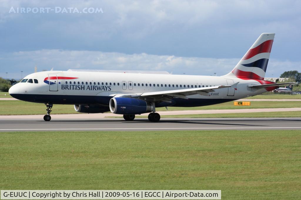 G-EUUC, 2001 Airbus A320-232 C/N 1696, British Airways