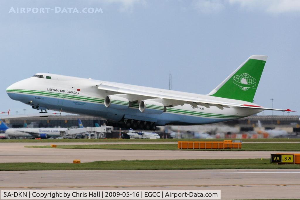5A-DKN, 1994 Antonov An-124-100 Ruslan C/N 19530502762, Libyan Air Cargo