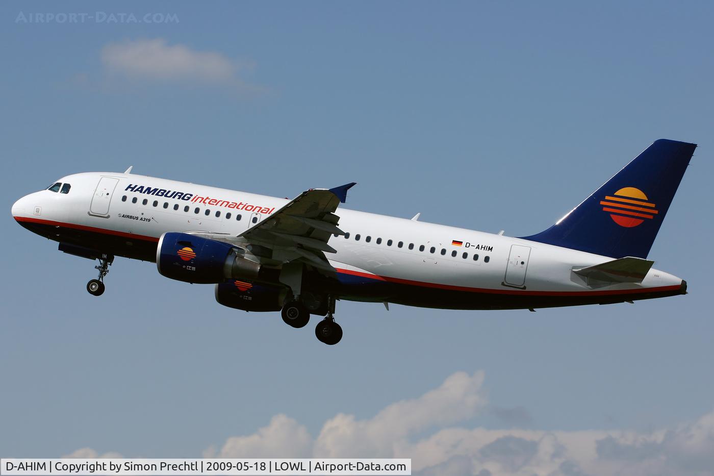D-AHIM, 2009 Airbus A319-112 C/N 3818, D-AHIM @ Linz Airport