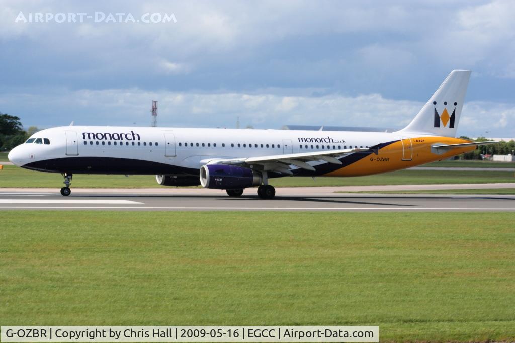 G-OZBR, 2002 Airbus A321-231 C/N 1794, Monarch