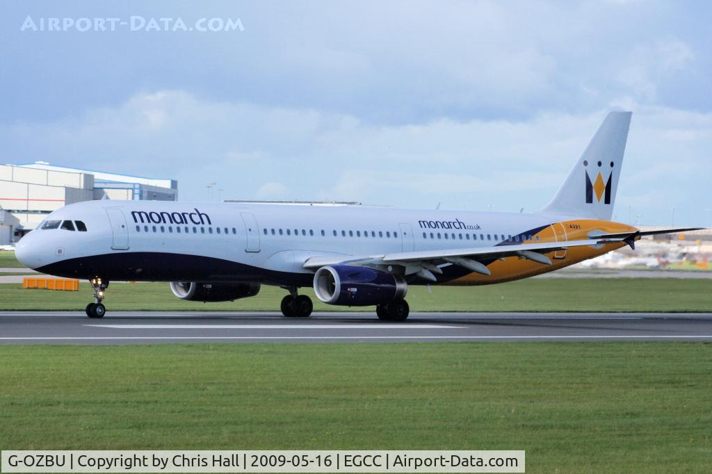 G-OZBU, 2008 Airbus A321-231 C/N 3575, Monarch