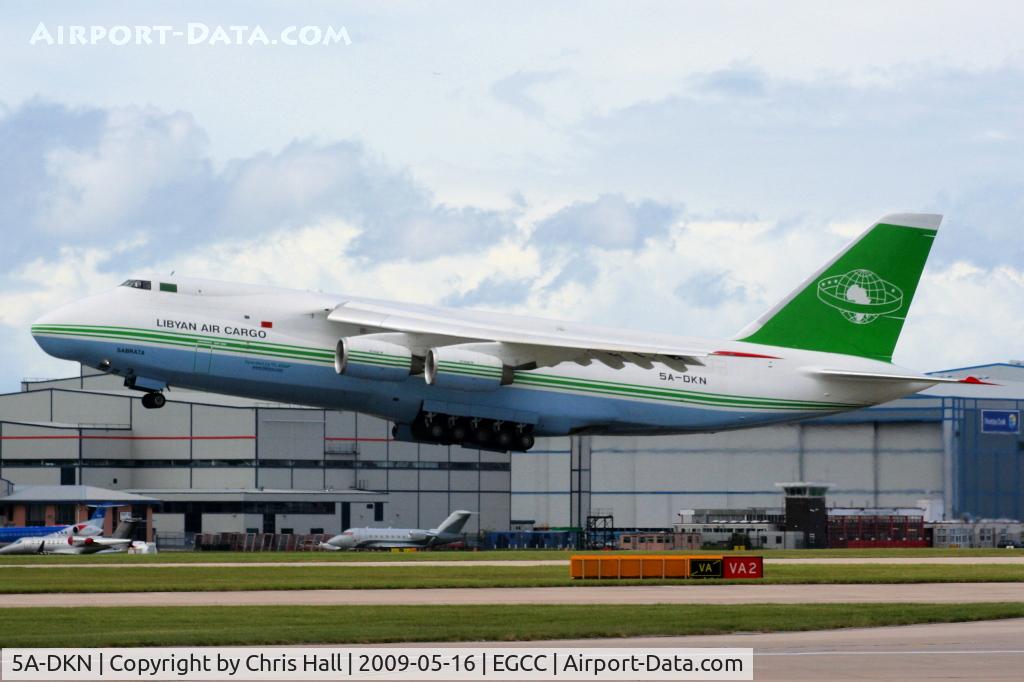 5A-DKN, 1994 Antonov An-124-100 Ruslan C/N 19530502762, Libyan Air Cargo