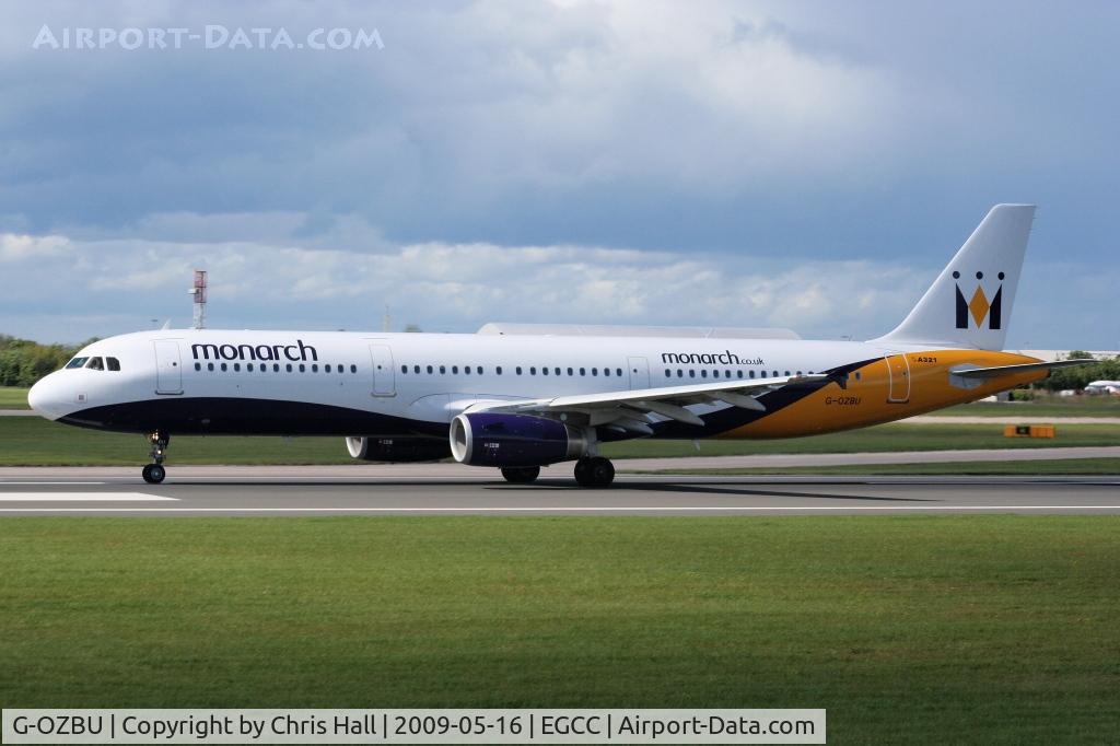 G-OZBU, 2008 Airbus A321-231 C/N 3575, Monarch
