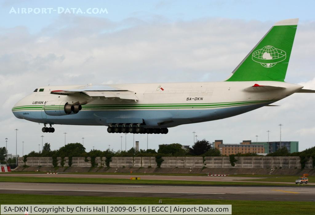 5A-DKN, 1994 Antonov An-124-100 Ruslan C/N 19530502762, Libyan Air Cargo