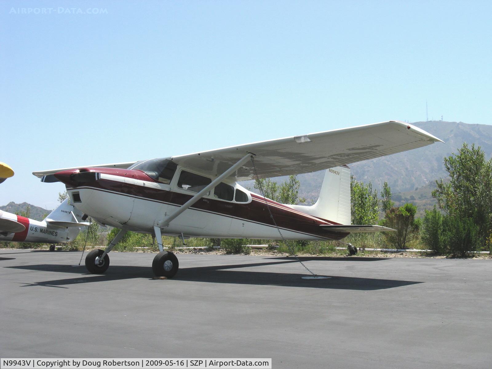 N9943V, 1966 Cessna 180H Skywagon C/N 18051797, 1966 Cessna 180H, Continental O-470 230 Hp
