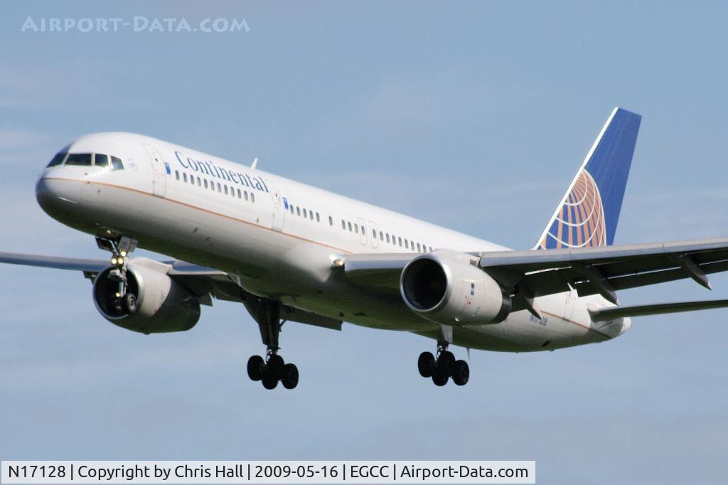 N17128, 1998 Boeing 757-224 C/N 27567, Continental