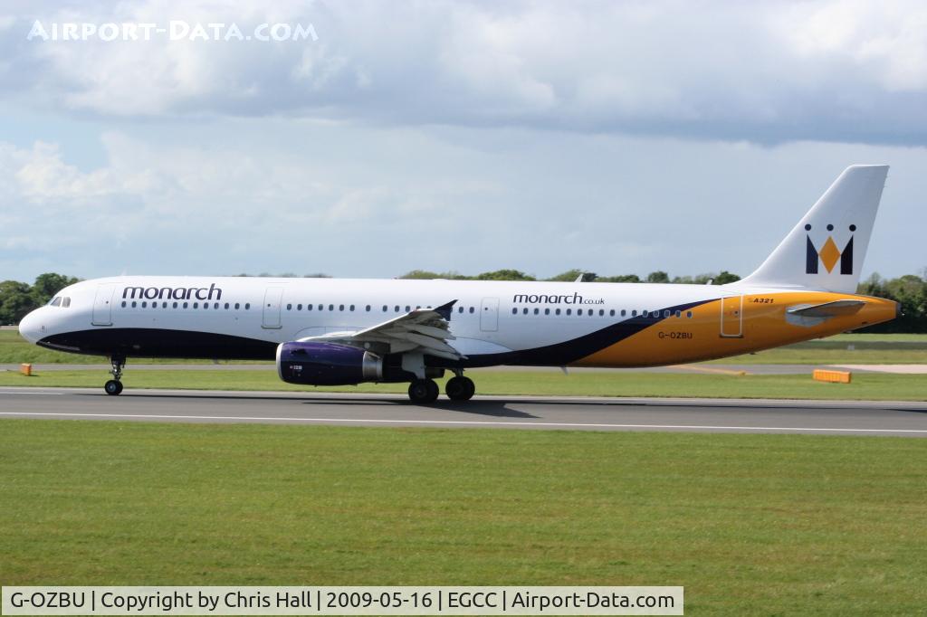 G-OZBU, 2008 Airbus A321-231 C/N 3575, Monarch