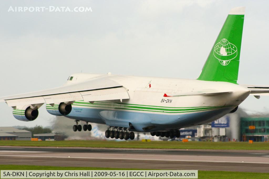 5A-DKN, 1994 Antonov An-124-100 Ruslan C/N 19530502762, Libyan Air Cargo