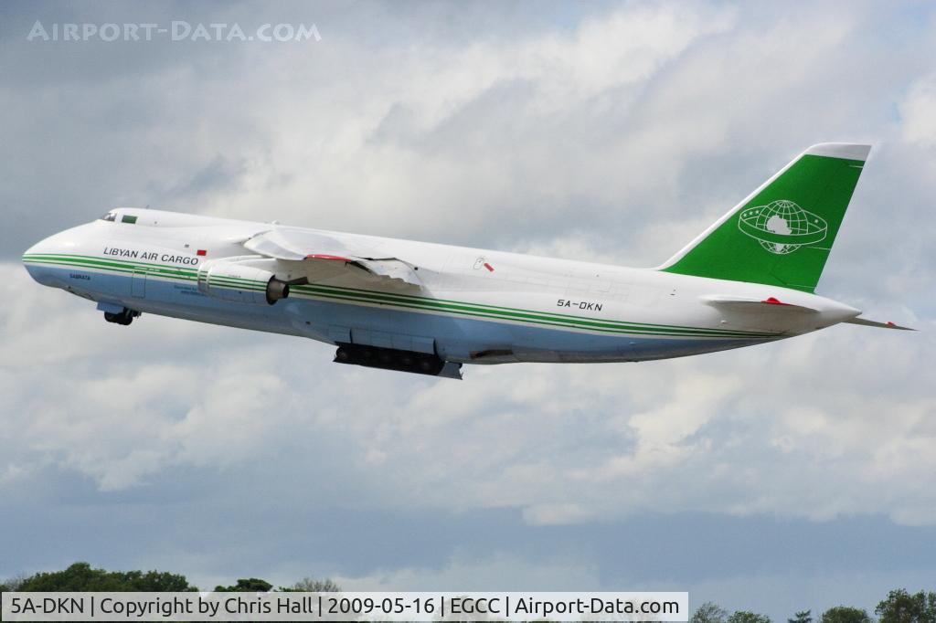 5A-DKN, 1994 Antonov An-124-100 Ruslan C/N 19530502762, Libyan Air Cargo