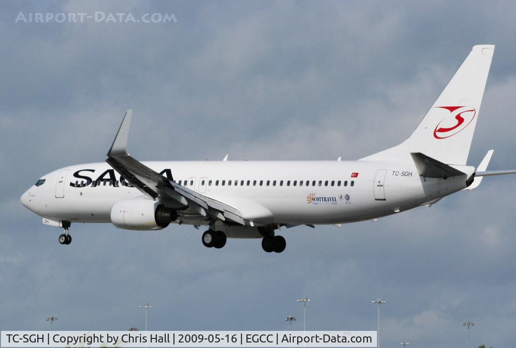 TC-SGH, 1998 Boeing 737-86J C/N 28068, Saga
