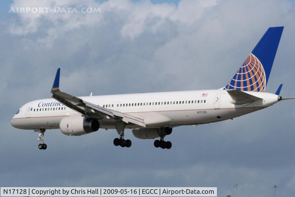 N17128, 1998 Boeing 757-224 C/N 27567, Continental