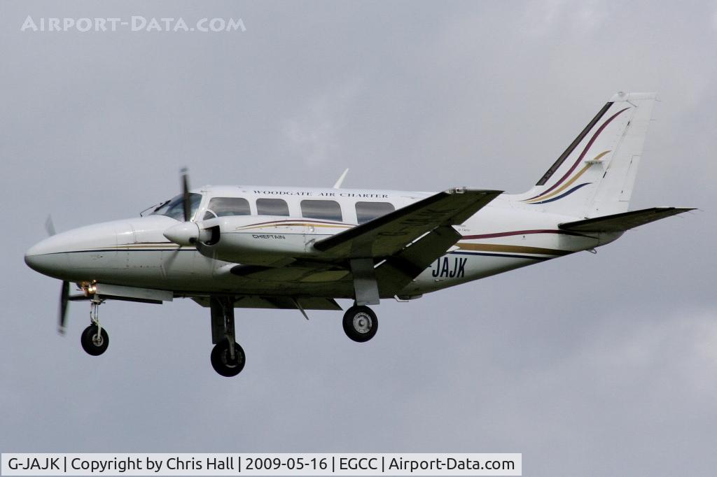 G-JAJK, 1980 Piper PA-31-350 Chieftain C/N 31-8152014, Woodgate Aviation
