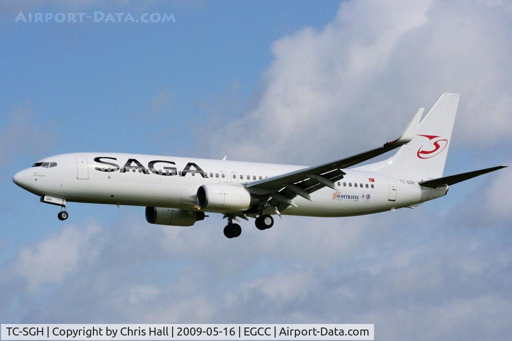 TC-SGH, 1998 Boeing 737-86J C/N 28068, Saga Boeing 737-86J/W. previous ID D-ABAN