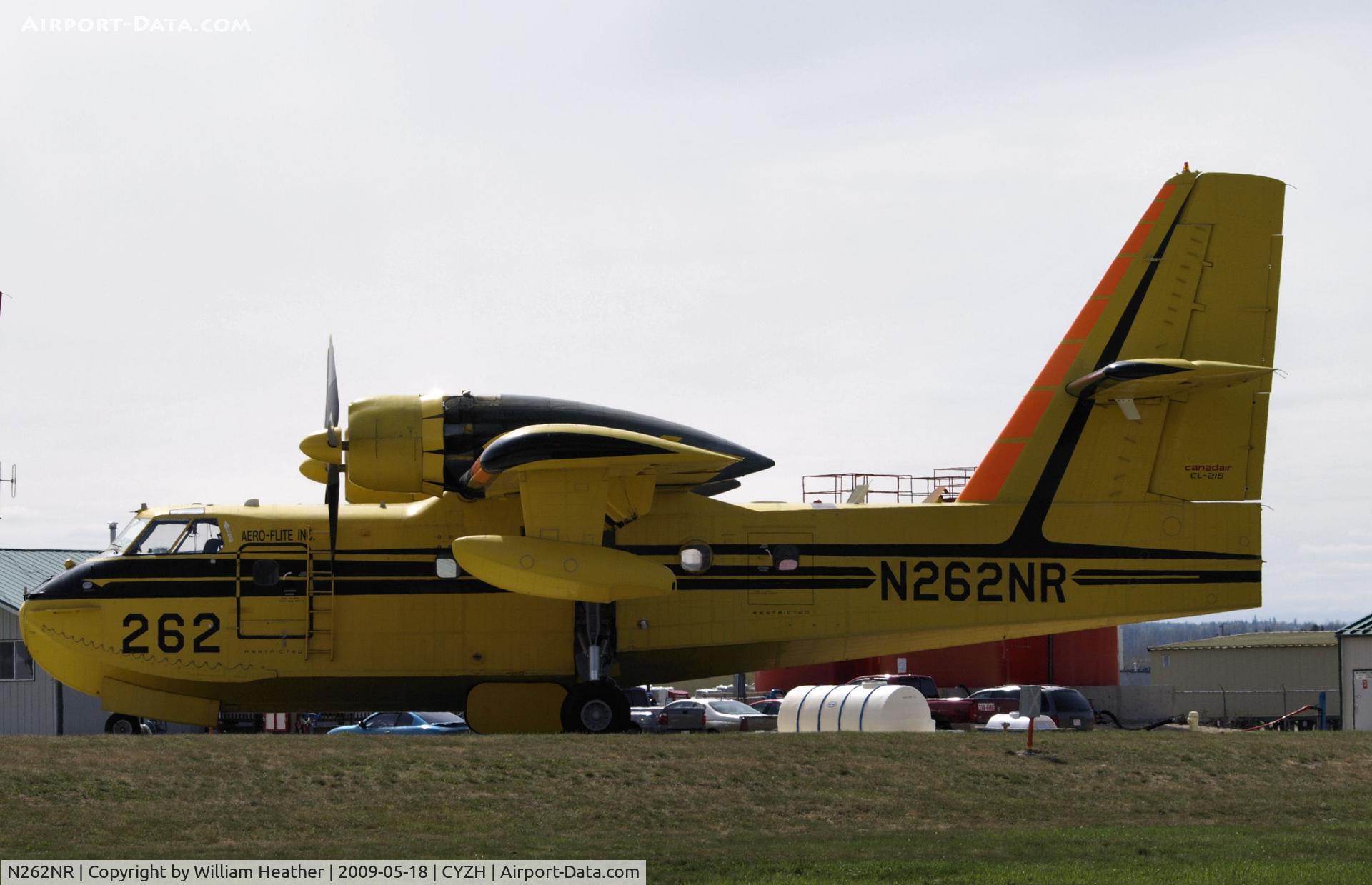 N262NR, Canadair CL-215 (CL-215-1A10) C/N 1081, Slave Lake Air Tanker Base