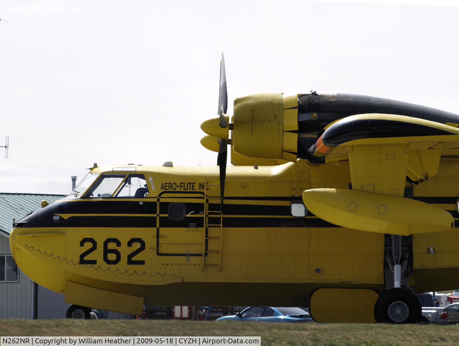 N262NR, Canadair CL-215 (CL-215-1A10) C/N 1081, Slave Lake Air Tanker Base