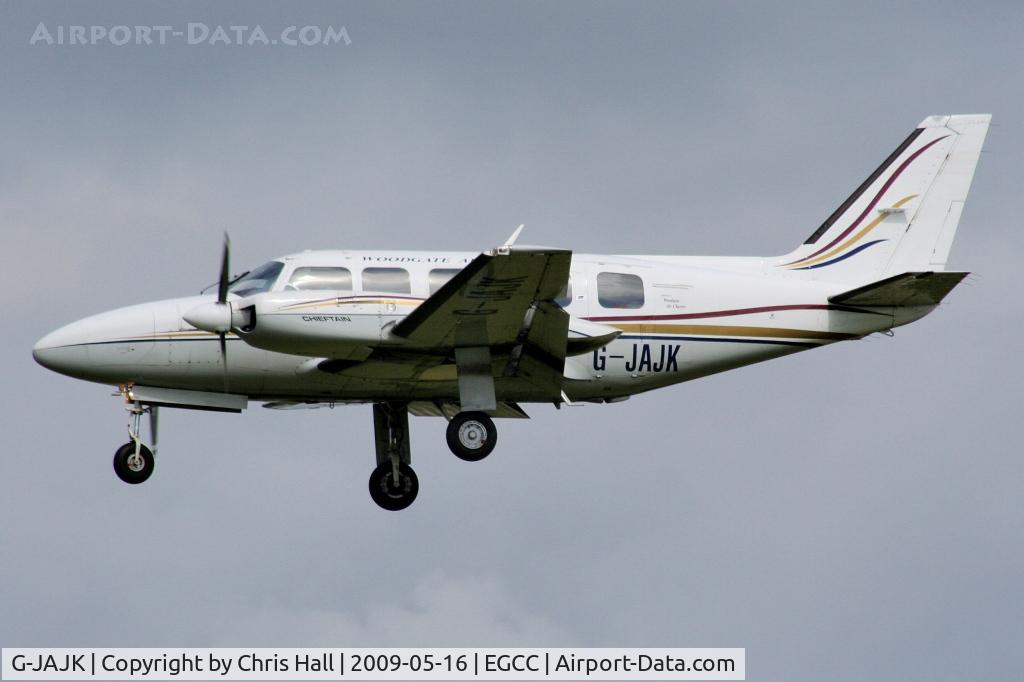 G-JAJK, 1980 Piper PA-31-350 Chieftain C/N 31-8152014, Woodgate Aviation