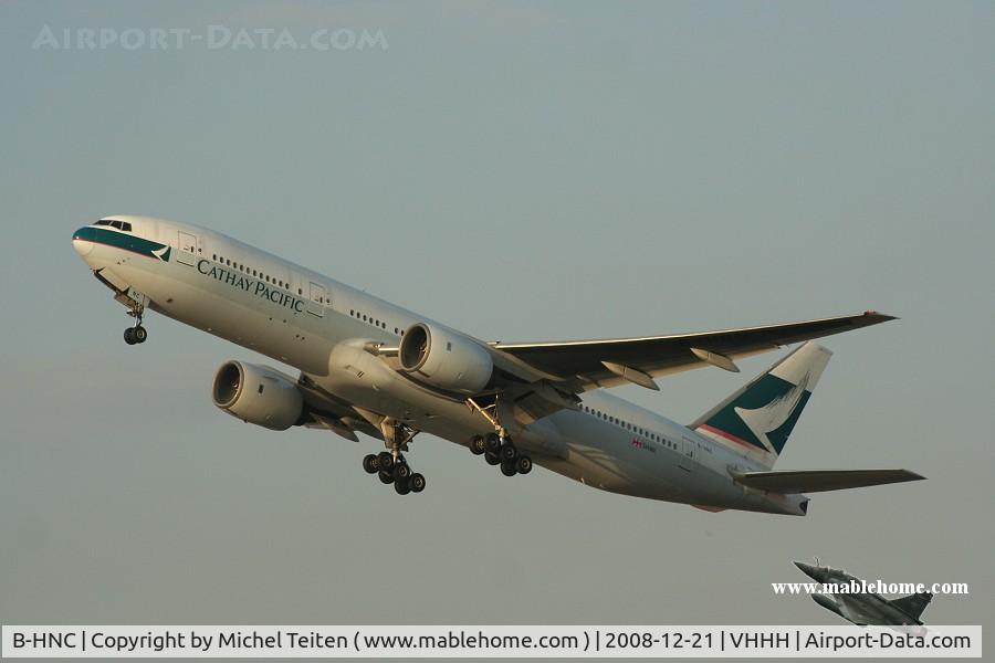 B-HNC, Boeing 777-267 C/N 27263, Cathay Pacific
