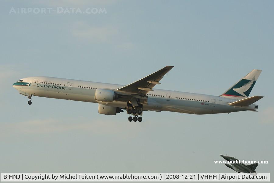 B-HNJ, 1999 Boeing 777-367 C/N 27509, Cathay Pacific