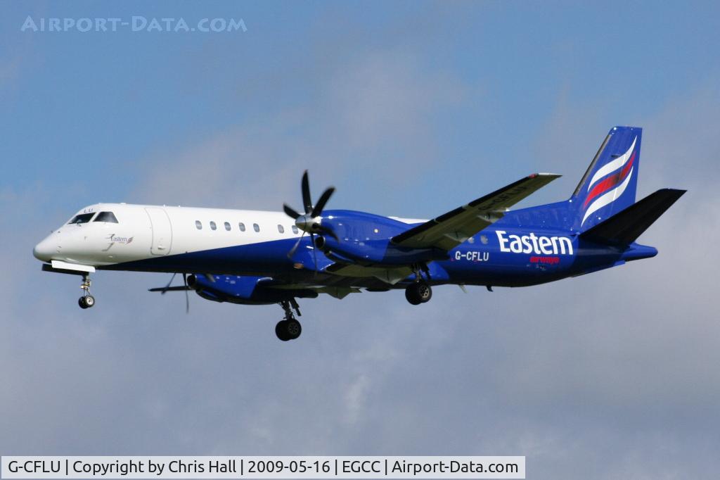 G-CFLU, 1998 Saab 2000 C/N 2000-055, Eastern Airways, SAAB 2000. Previous ID: SE-LSG