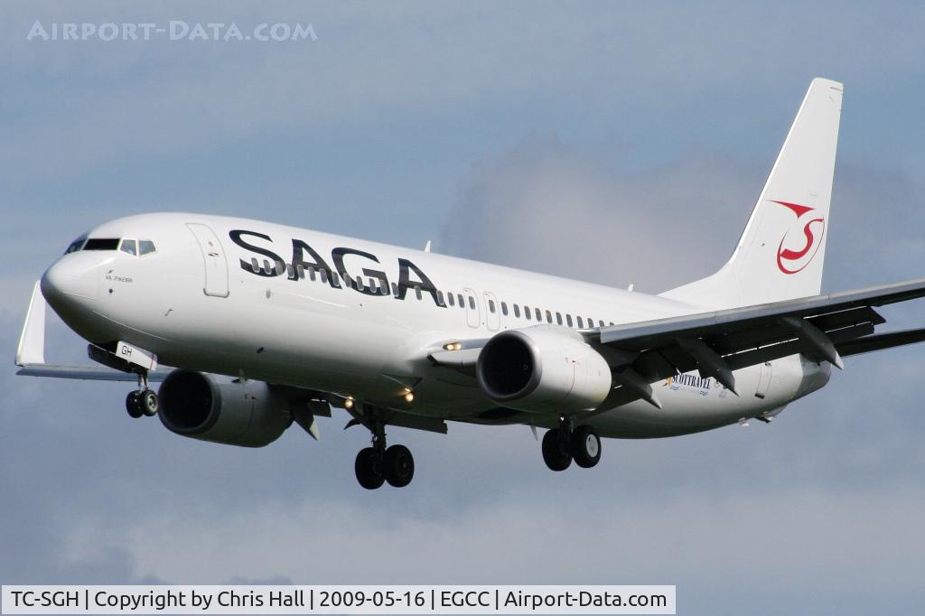 TC-SGH, 1998 Boeing 737-86J C/N 28068, Saga Boeing 737-86J/W. previous ID D-ABAN