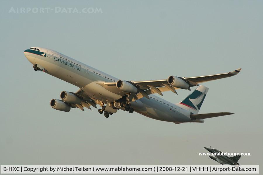 B-HXC, Airbus A340-313 C/N 142, Cathay Pacific