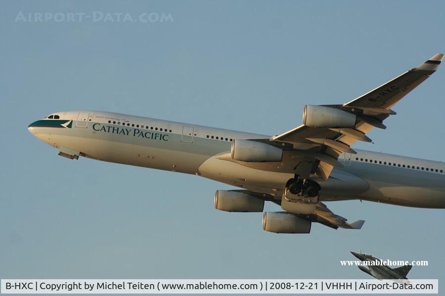 B-HXC, Airbus A340-313 C/N 142, Cathay Pacific