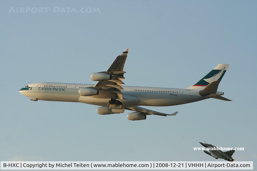 B-HXC, Airbus A340-313 C/N 142, Cathay Pacific