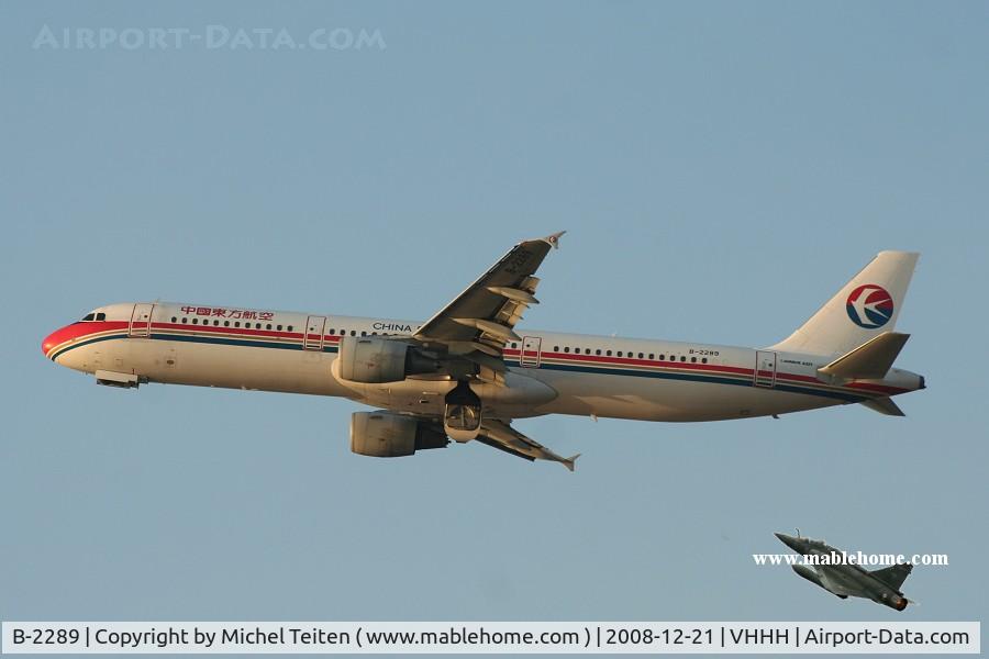 B-2289, 2004 Airbus A321-211 C/N 2309, China Eastern Airlines