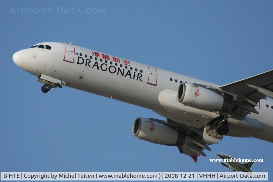 B-HTE, 1999 Airbus A321-231 C/N 1024, Dragonair