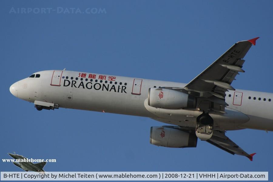 B-HTE, 1999 Airbus A321-231 C/N 1024, Dragonair