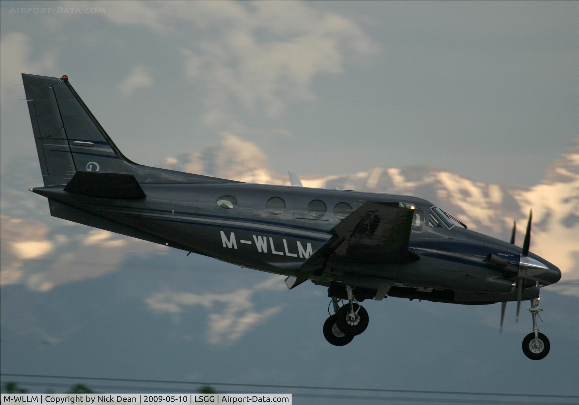 M-WLLM, 2008 Hawker Beechcraft C90GTi King Air C/N LJ-1902, LSGG