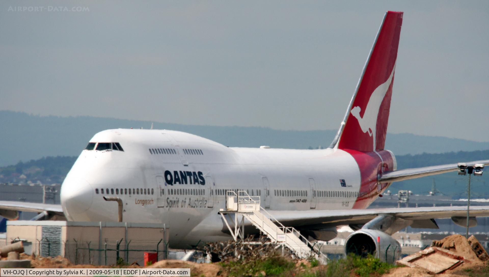 VH-OJQ, 1992 Boeing 747-438 C/N 25546, Qantas
