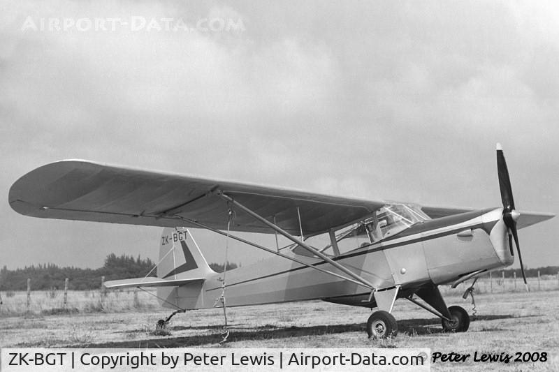 ZK-BGT, Auster J-5 Adventurer C/N 2803, W D Nolan & Sons Ltd., Haast