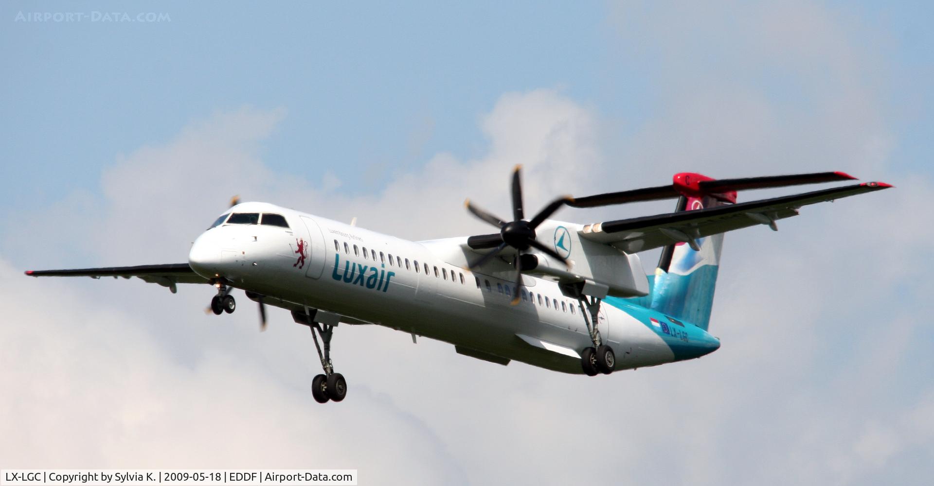 LX-LGC, 2007 De Havilland Canada DHC-8-402Q Dash 8 C/N 4162, Luxair