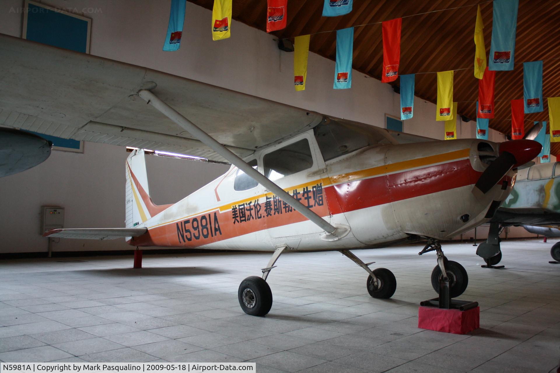 N5981A, 1956 Cessna 172 C/N 28581, Cessna 172  Datangshan, China