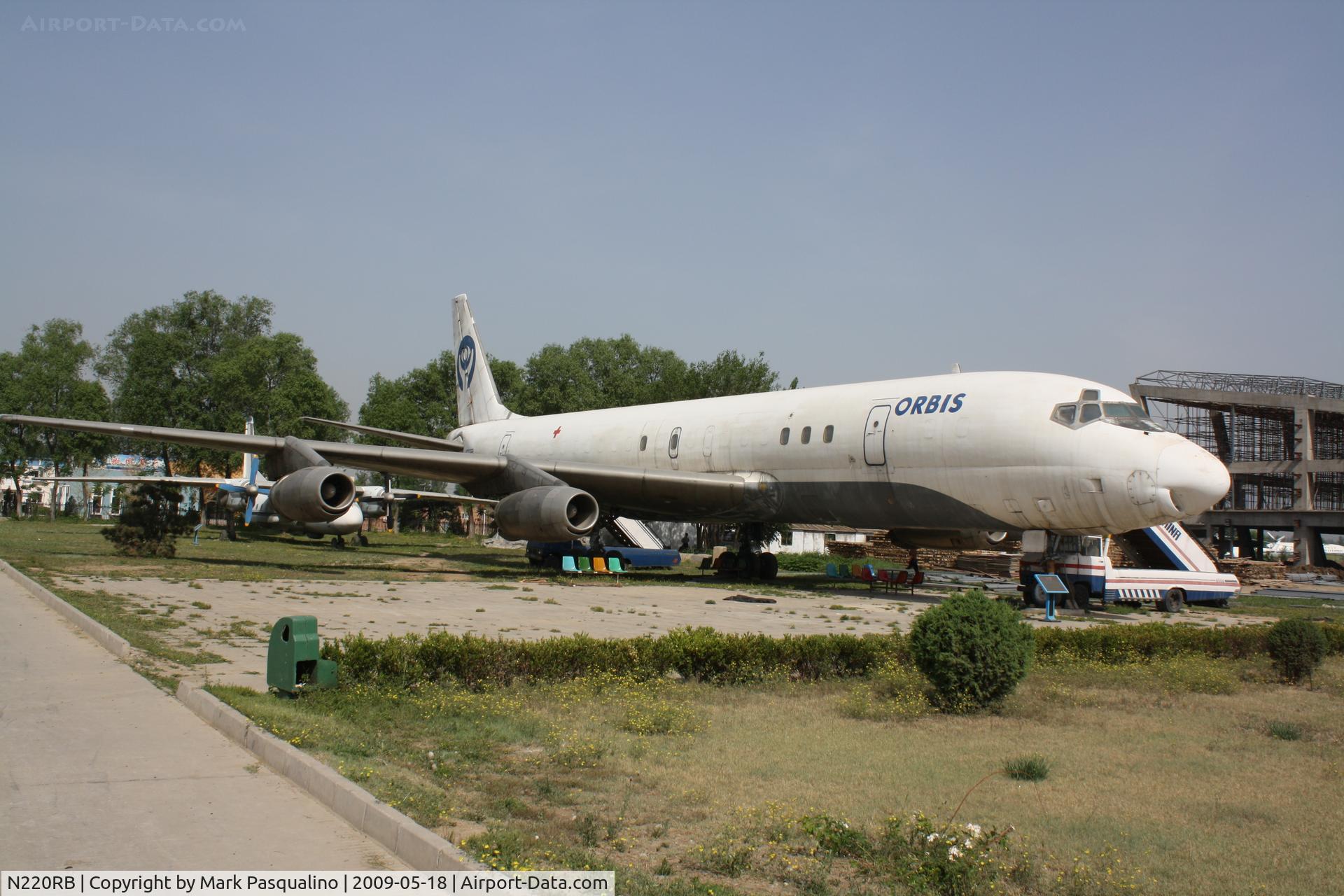 N220RB, 1960 Douglas DC-8-21 C/N 45280, DC-8-21  Located at Datangshan, China