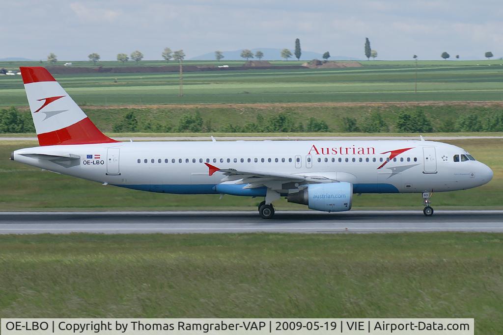 OE-LBO, 1998 Airbus A320-214 C/N 776, Austrian Airlines Airbus A320