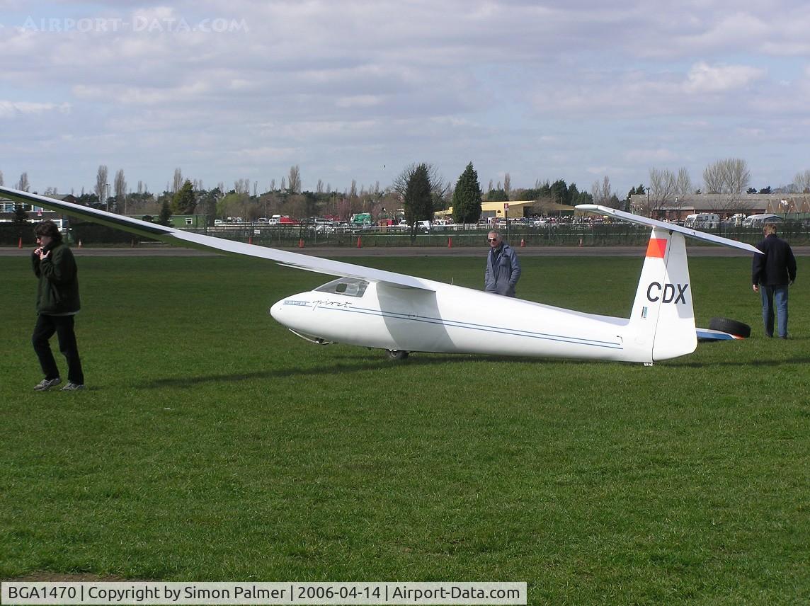 BGA1470, PZL-Bielsko SZD-30 Pirat C/N W-392, SZD-30 Pirat, c/n: W-392