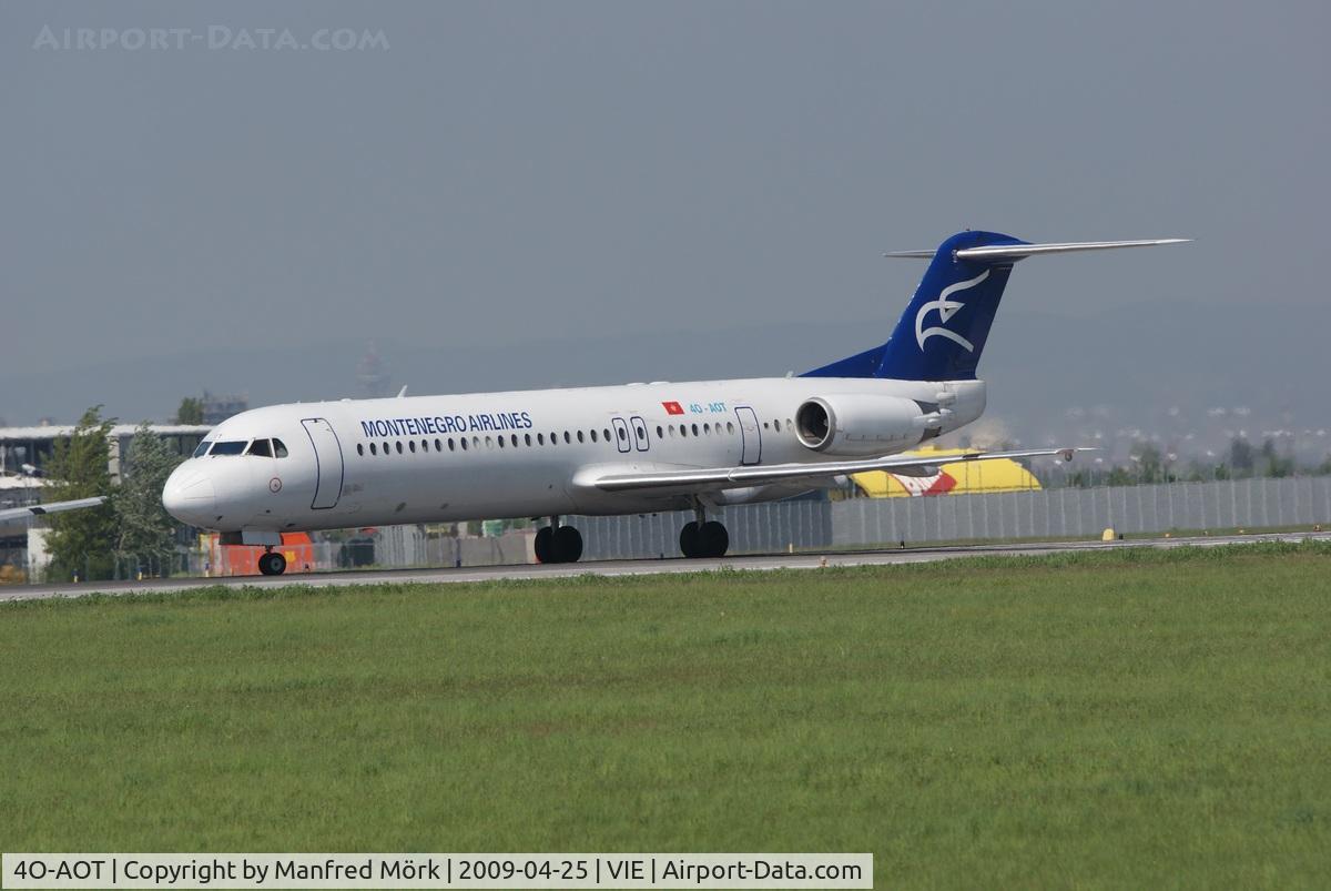 4O-AOT, 1991 Fokker 100 (F-28-0100) C/N 11350, Fokker 100