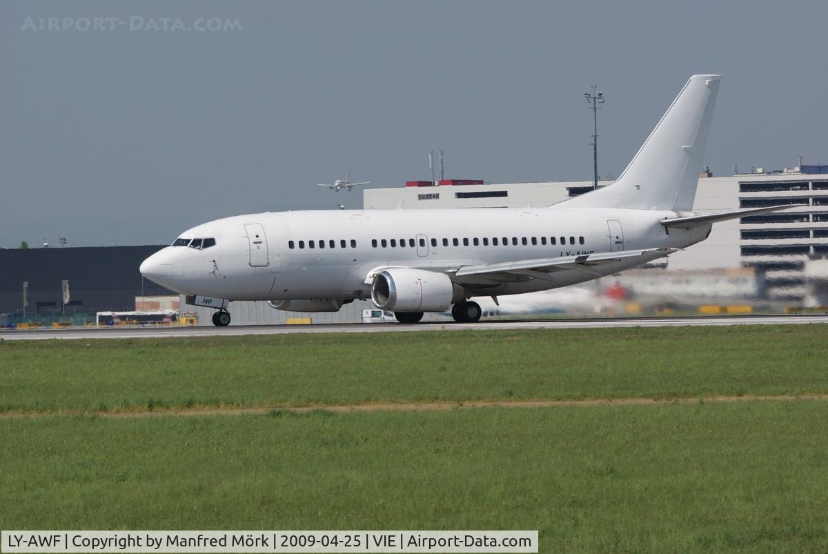 LY-AWF, 1993 Boeing 737-522 C/N 26707, Sky Europe B737-522