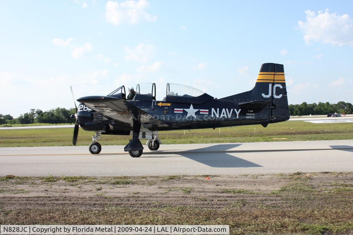 N828JC, 1955 North American T-28B Trojan C/N 219-11, T-28 Trojan