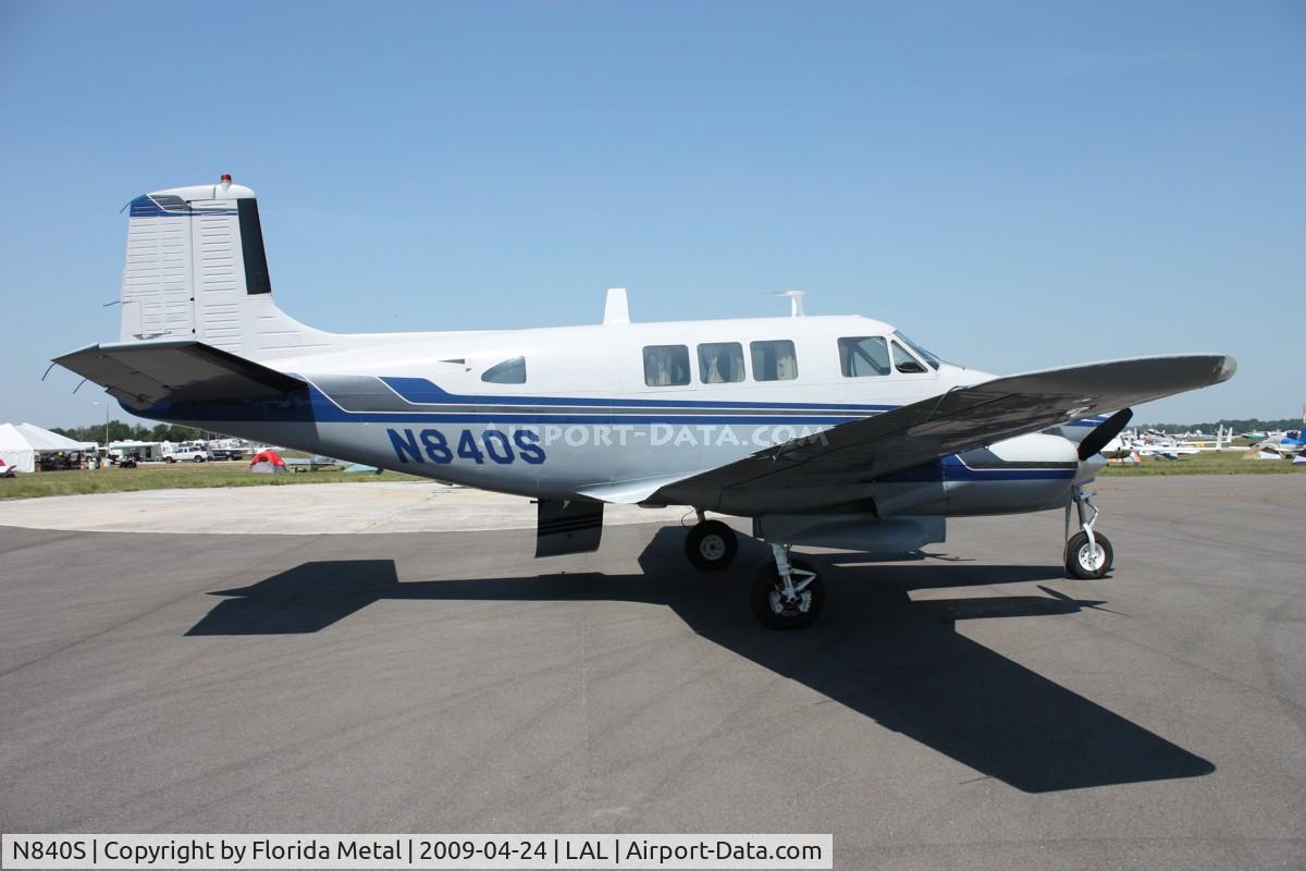 N840S, 1962 Beech 65 (LF-23F) Queen Air C/N LF-38, Beech 65 Queen Air