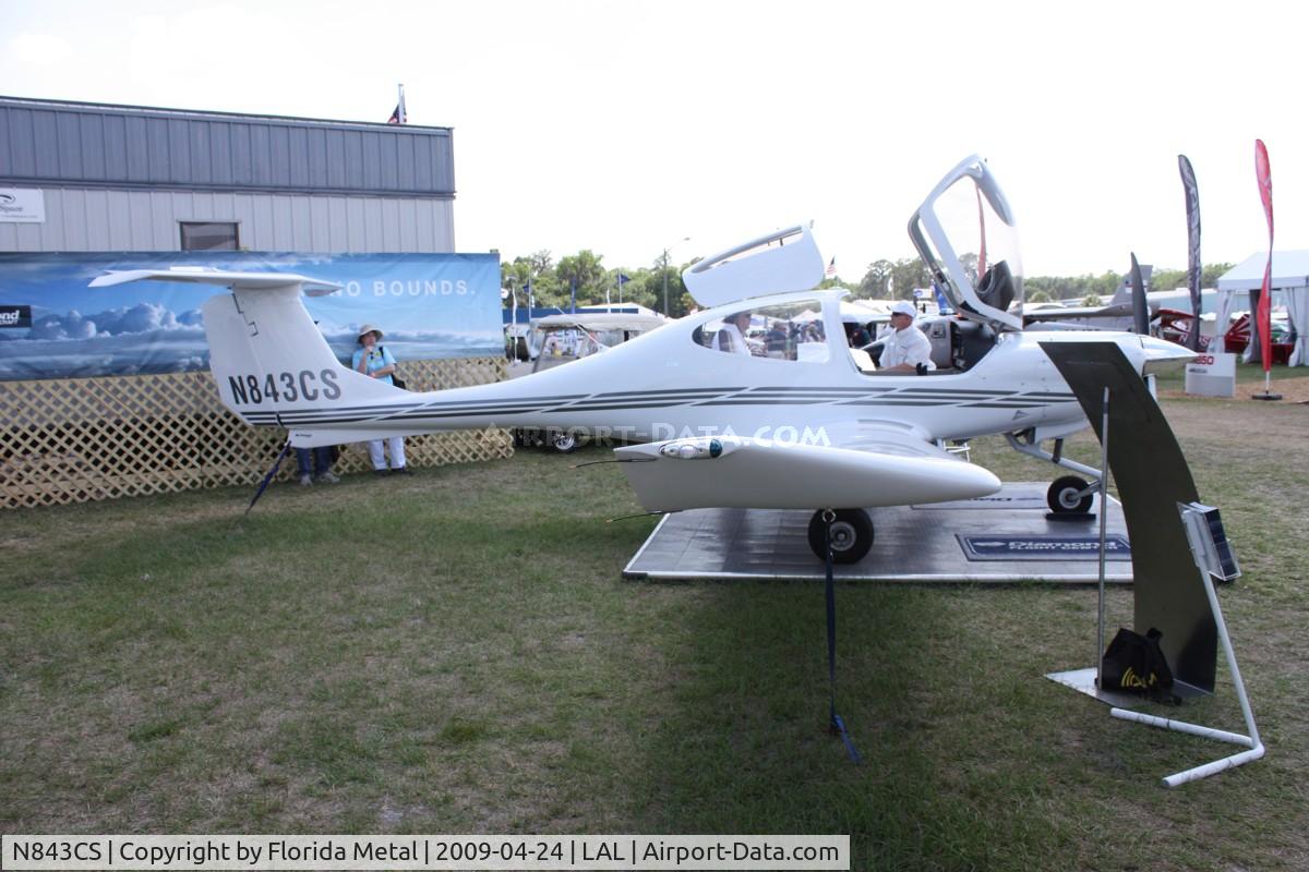 N843CS, 2007 Diamond DA-40 Diamond Star C/N 40.843, Diamond DA40