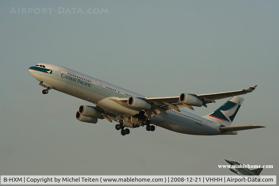B-HXM, 1996 Airbus A340-313X C/N 123, Cathay Pacific
