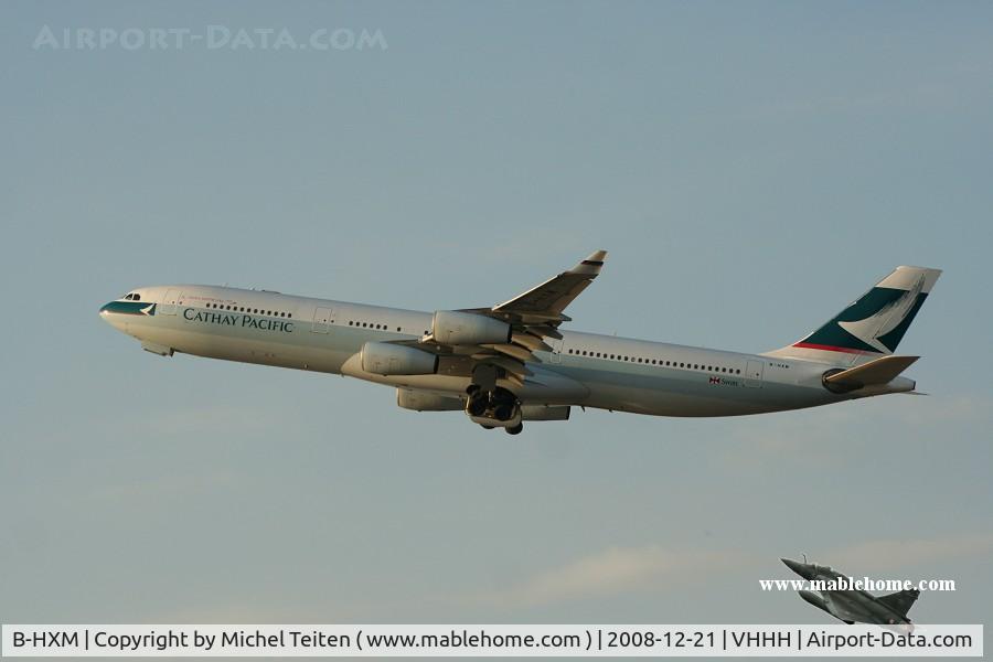 B-HXM, 1996 Airbus A340-313X C/N 123, Cathay Pacific