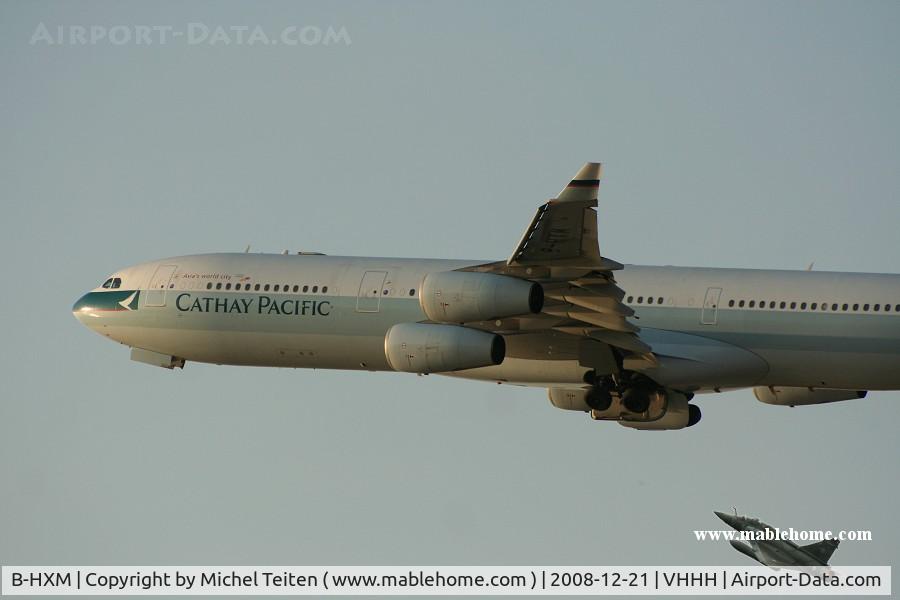 B-HXM, 1996 Airbus A340-313X C/N 123, Cathay Pacific