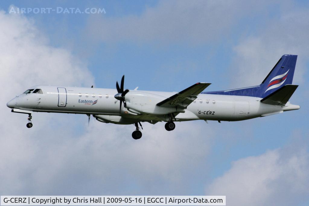 G-CERZ, 1997 Saab 2000 C/N 2000-042, Eastern Airways, SAAB 2000